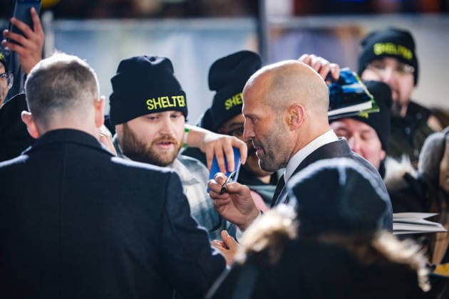 UK Premiere of Shelter on Tuesday 20 January 2026 Jason Statham seen at the UK Premiere of Shelter on Tuesday 20 January 2026 at Cineworld Leicester Square, London. ., Credit:Julie Edwards Avalon  Copyright: xJuliexEdwardsx xAvalonx 1067750742