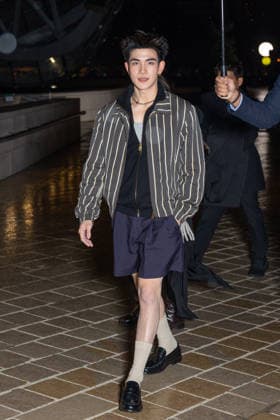 Louis Vuitton Menswear Fall Winter 2026-2027 Arrivals Nattawat Jirochtikul attends the Louis Vuitton Menswear Fall Winter 2026-2027 show as part of Paris Fashion Week on January 20, 2026 in Paris, France. Photo by Nasser Berzane ABACAPRESS.COM Paris France  Copyright: xBerzanexNasser ABACAx