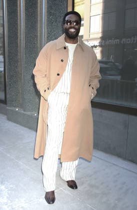 NEW YORK, NY - JANUARY 20: Yahya Abdul-Mateen II seen at Good Morning America on January 20 2026 in New York City. Copyright: xRW MediaPunchx