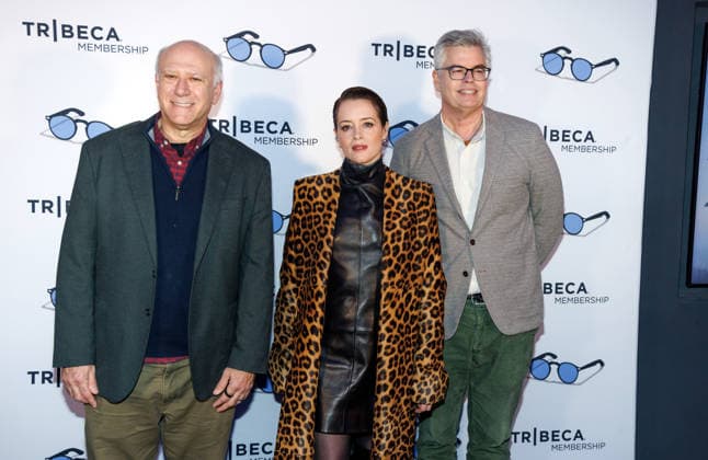January 20, 2026, New York, Ny, United States: Howard Cohen, Claire Foy and Eric d Arbeloff attend the New York Special Screening of H Is for Hawk . Held at Regal Union Square in New York. Zuma Press January 20, 2026. New York United States - ZUMAp281 20260120_zea_p281_099 Copyright: xPhotoxImagexPressx