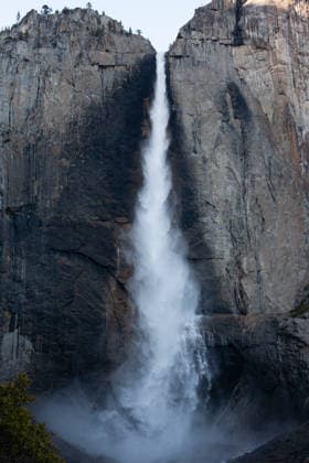 Creative Highlights World Yosemite Falls in Yosemite National Park, CA Yosemite Valley, California, United States CR_SAMILL260119-1910003-01