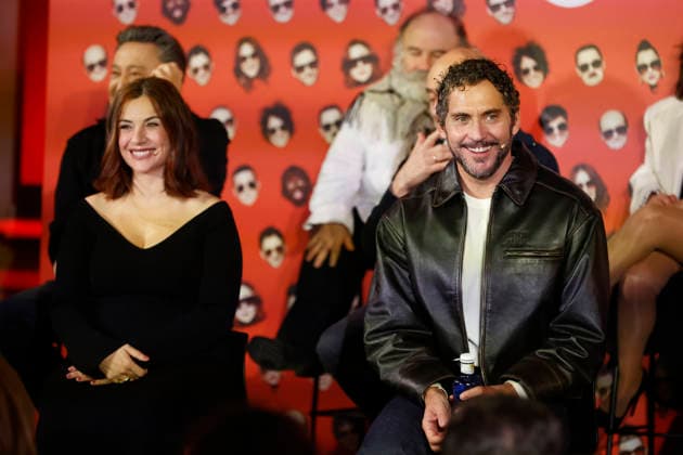 Photocall of the film Aída y Vuelta in Madrid The actress Miren Ibarguren and the actor and director Paco León during the press conference to present the film Aída y Vuelta at the Espacio Movistar in Gran Vía, on January 21, 2026, in Madrid Spain The film that will be the jump to the big screen of the series Aída on January 30, 2026 PHOTOCALL CINE AÍDA Y VUELTA PREMIERE JANUARY 21, 2026 Antonio Gutié Madrid Madrid Spain  Copyright: xAntonioxGutiÃ rrezx 7233969