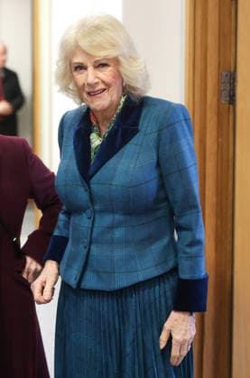 Queen Camilla Visits Domestic Abuse Services In Gloucestershire CHELTENHAM, ENGLAND - JANUARY 21: Queen Camilla smiles during a visit to Gloucestershire Domestic Abuse Support Services (GDASS) to hear about their work supporting people across the county experiencing domestic abuse on January 21, 2026 in Cheltenham, England., Credit:Chris Jackson Avalon United Kingdom, England, Cheltenham  Copyright: xChrisxJacksonx xAvalonx 1067971700