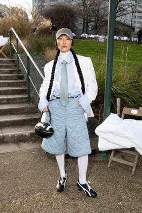 Charlene Davies at the 3 Paradis Prêt à Porter Collection Fall Winter 2026 2027 during Paris Fashion Week PFW , January 21, 2026 Jeremy MELLOUL Bestimage Celebrities at 3 Paradis Fashion Show Menswear Collection Fall Winter 2026 2027 during Paris Fashion Week on 21th January 2026 Paris France  Copyright: xJeremyxMelloulx xBestimagexJeremyxMelloulx xBestimagex