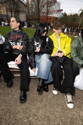 Camilla Araujo, Owen Lynch at 3 Paradis Fashion Show Menswear Collection Fall Winter 2026 2027 during Paris Fashion Week PFW , le 21 Janvier 2026 Jeremy MELLOUL Bestimage Celebrities at 3 Paradis Fashion Show Menswear Collection Fall Winter 2026 2027 during Paris Fashion Week on 21th January 2026 Paris France  Copyright: xJeremyxMelloulx xBestimagexJeremyxMelloulx xBestimagex