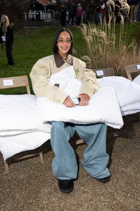Dina Ayada at 3 Paradis Prêt à Porter Collection Mode Masculine Automne Hiver 2026 2027 during Paris Fashion Week PFW , le 21 Janvier 2026 Jeremy MELLOUL Bestimage Celebrities at 3 Paradis Fashion Show Menswear Collection Fall Winter 2026 2027 during Paris Fashion Week on 21th January 2026 Paris France  Copyright: xJeremyxMelloulx xBestimagexJeremyxMelloulx xBestimagex