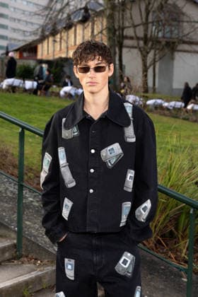 Kit Price au défilé 3 Paradis Collection Prêt à Porter Mode Masculine Automne Hiver 2026 2027 lors de la Fashion Week de Paris PFW , le 21 Janvier 2026 Jeremy MELLOUL Bestimage Celebrities at 3 Paradis Fashion Show Menswear Collection Fall Winter 2026 2027 during Paris Fashion Week on 21th January 2026 Paris France  Copyright: xJeremyxMelloulx xBestimagexJeremyxMelloulx xBestimagex