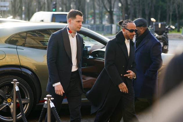 Lewis Hamilton arrives at the Hôtel de Crillon, A Rosewood Hotel in Paris on the sidelines of the Mens Ready to Wear Fall Winter 2026 2027 Paris Fashion Week PFW , France, on January 21, 2026 Julien Sarkissian Bestimage Lewis Hamilton arrives at the Hôtel de Crillon, A Rosewood Hotel in Paris on the sidelines of the Mens Ready to Wear Fall Winter 2026 2027 Paris Fashion Week PFW , France, on January 21, 2026 Paris France  Copyright: xJulienxSarkissianx xBestimagexJulienxSarkissianx xBestimagex