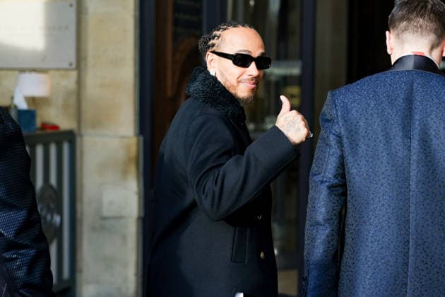 Lewis Hamilton arrives at the Hôtel de Crillon, A Rosewood Hotel in Paris on the sidelines of the Mens Ready to Wear Fall Winter 2026 2027 Paris Fashion Week PFW , France, on January 21, 2026 Julien Sarkissian Bestimage Lewis Hamilton arrives at the Hôtel de Crillon, A Rosewood Hotel in Paris on the sidelines of the Mens Ready to Wear Fall Winter 2026 2027 Paris Fashion Week PFW , France, on January 21, 2026 Paris France  Copyright: xJulienxSarkissianx xBestimagexJulienxSarkissianx xBestimagex