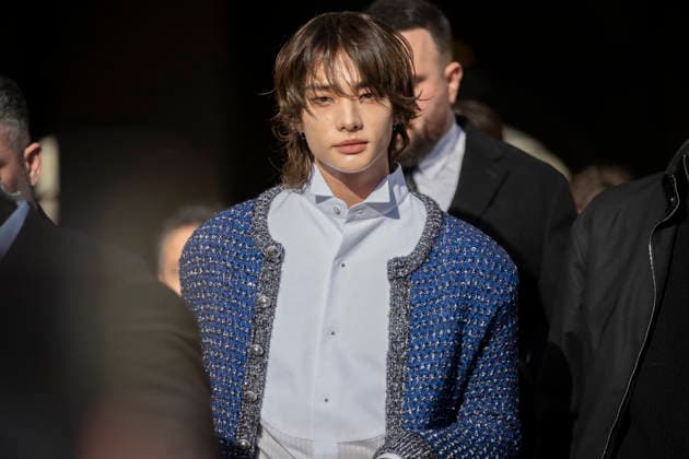 PFW - Dior Arrivals Hyunjin attends the Dior Homme Menswear Fall Winter 2026-2027 show as part of Paris Fashion Week on January 21, 2026 in Paris, France.Photo by Eliot Blondet ABACAPRESS.COM Paris Ile-de-France France  Copyright: xBlondetxEliot ABACAx