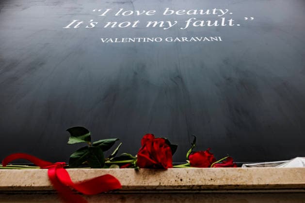 January 21, 2026, Rome, Italia, Italy: Valentino Garavani s chapel of rest, Rome, January 21, 2026 Rome Italy  - ZUMAa289 20260121_zia_a289_242 Copyright: xFrancescoxFotiax