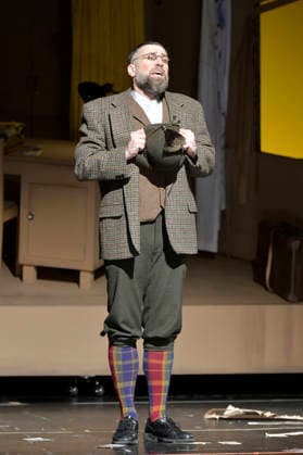 Bürger Lars Dietrich bei der Fotoprobe zum Theaterstück Erich und die Detektive im Schlosspark Theater. Berlin, 21.01.2026