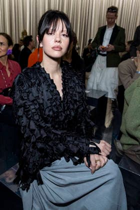 Mia Goth at the Front Row of the Dior Collection Homme Prêt à Porter Automne Hiver 2026 2027 show as part of Paris Fashion Week PFW at the Rodin Museum, Paris, France, January 21, 2026 Olivier Borde Bestimage Front Row Dior Homme Menswear Fall Winter 2026 2027 show as part of Paris Fashion Week on January 21, 2026 in Paris, France Paris France  Copyright: xOLIVIERxBORDEx xBESTIMAGExOLIVIERxBORDEx xBESTIMAGEx