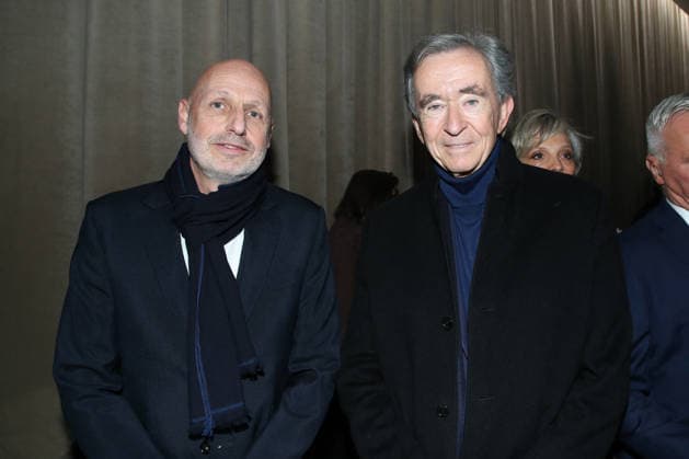 Stéphane Bianchi Deputy Managing Director of LVMH and Bernard Arnault at the Front Row of the Dior Homme Collection Prêt à Porter Fall Winter 2026 2027 show as part of Paris Fashion Week PFW at the Rodin Museum, Paris, France, January 21, 2026 Bertrand Rindoff Bestimage Front Row Dior Homme Menswear Fall Winter 2026 2027 show as part of Paris Fashion Week on January 21, 2026 in Paris, France Paris France  Copyright: xBERTRANDxRINDOFFxPETROFFx xBESTIMAGExBERTRANDxRINDOFFxPETROFFx xBESTIMAGEx