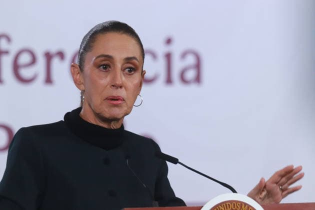 Mexico s President Claudia Sheinbaum, speaks about the extradition of the 37 Mexican drug lords was in response to a request from the U.S. Department of Justice, denying that this action was negotiated during the call with U.S President Donald Trump during a news conference at National Palace. on January 21, 2026 in Mexico City, Mexico. Mexico City Mexico - ZUMAe321 20260121_zia_e321_028 Copyright: xCarlosxSantiagox