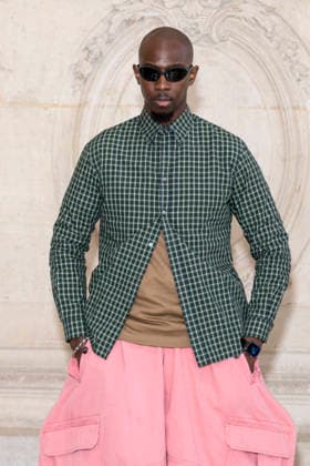 Jean Jacques Ndjoli au photocall du défilé Dior Collection Homme Prêt à Porter Automne Hiver 2026 2027 lors de la Fashion Week de Paris PFW au musée Rodin, à Paris, France, le 21 janvier 2026 Olivier Borde Bestimage Photocall Dior Homme Menswear Fall Winter 2026 2027 show as part of Paris Fashion Week on January 21, 2026 in Paris, France Paris France  Copyright: xOLIVIERxBORDEx xBESTIMAGExOLIVIERxBORDEx xBESTIMAGEx