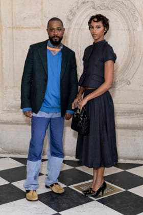 LaKeith Stanfield et Kasmere Trice Stanfield au photocall du défilé Dior Collection Homme Prêt à Porter Automne Hiver 2026 2027 lors de la Fashion Week de Paris PFW au musée Rodin, à Paris, France, le 21 janvier 2026 Olivier Borde Bestimage Photocall Dior Homme Menswear Fall Winter 2026 2027 show as part of Paris Fashion Week on January 21, 2026 in Paris, France Paris France  Copyright: xOLIVIERxBORDEx xBESTIMAGExOLIVIERxBORDEx xBESTIMAGEx