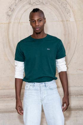 Brice Tchaga au photocall du défilé Dior Collection Homme Prêt à Porter Automne Hiver 2026 2027 lors de la Fashion Week de Paris PFW au musée Rodin, à Paris, France, le 21 janvier 2026 Olivier Borde Bestimage Photocall Dior Homme Menswear Fall Winter 2026 2027 show as part of Paris Fashion Week on January 21, 2026 in Paris, France Paris France  Copyright: xOLIVIERxBORDEx xBESTIMAGExOLIVIERxBORDEx xBESTIMAGEx