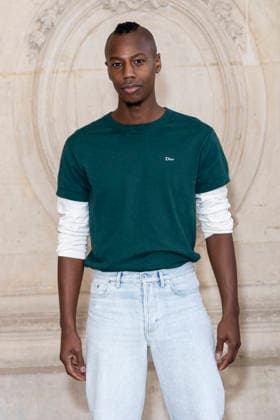 Brice Tchaga au photocall du défilé Dior Collection Homme Prêt à Porter Automne Hiver 2026 2027 lors de la Fashion Week de Paris PFW au musée Rodin, à Paris, France, le 21 janvier 2026 Olivier Borde Bestimage Photocall Dior Homme Menswear Fall Winter 2026 2027 show as part of Paris Fashion Week on January 21, 2026 in Paris, France Paris France  Copyright: xOLIVIERxBORDEx xBESTIMAGExOLIVIERxBORDEx xBESTIMAGEx