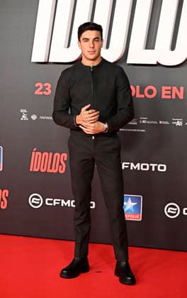 Red carpet at Ídolos movie premiere Actor Óscar Casas during the premiere of the movie Ídolos , January 21, 2026, in Madrid Spain Ídolos is set in the fascinating world of the MotoGP™ World Championship and explores the human relationships between a father and son, a manager and his rider, and the world around them ambition, self-improvement, egos, adrenaline, love, forgiveness and second chances CINE MOVIE PREMIERE Madrid Madrid Spain Copyright: xFranciscoxGuerrax 7235012