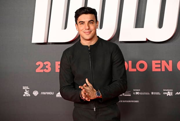Red carpet at Ídolos movie premiere Actor Óscar Casas during the premiere of the movie Ídolos , January 21, 2026, in Madrid Spain Ídolos is set in the fascinating world of the MotoGP™ World Championship and explores the human relationships between a father and son, a manager and his rider, and the world around them ambition, self-improvement, egos, adrenaline, love, forgiveness and second chances CINE MOVIE PREMIERE Madrid Madrid Spain Copyright: xFranciscoxGuerrax 7235013