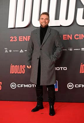 José María Almoguera during the premiere of the film Ídolos , January 21, 2026, in Madrid Spain Ídolos is set in the fascinating world of the MotoGP™ World Championship and explores the human relationships between a father and son, a manager and his rider, and the world around them ambition, self-improvement, egos, adrenaline, love, forgiveness and second chances CINE MOVIE PREMIERE Madrid Madrid Madrid Espana Copyright: xFranciscoxGuerrax 7235055