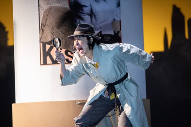 ERICH UND DIE DETEKTIVE EINE KÄSTNER-REVUE Krista Birkner ERICH UND DIE DETEKTIVE EINE KÄSTNER - REVUE LIVE AM SCHLOSSPARK YARD! öffentliche TV- FOTOPROBE im Schlosspark Theater in Berlin Copyright: xEventpressxFuhrx