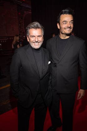 BVMI Artist Celebration Night Giovanni Zarrella und Thomas Anders Der Bundesverband Musikindustrie zur Artist Celebration Night ein einem Abend, an dem die Branche zusammenkommt und die Vielfalt und Kraft der Musik gefeiert wird. Rund 300 Gäste zum Dinner sowie weitere 300 Gäste zur Aftershow-Party werden in der Stadion Berlin erwartet. Copyright: xEventpressxFuhrx
