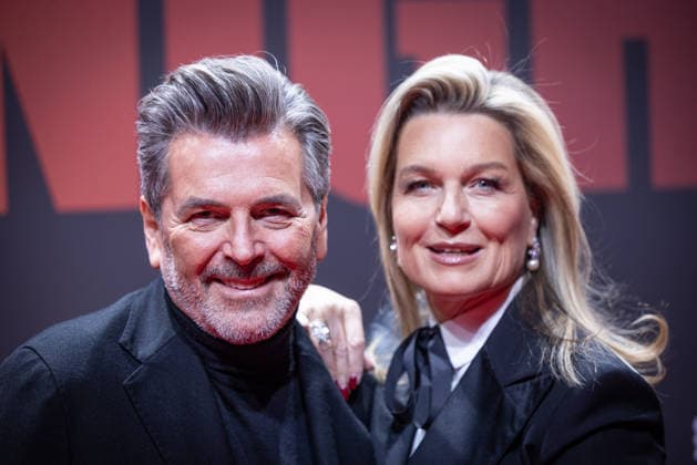 BVMI Artist Celebration Night Thomas Anders und Ehefrau Claudia Der Bundesverband Musikindustrie zur Artist Celebration Night ein einem Abend, an dem die Branche zusammenkommt und die Vielfalt und Kraft der Musik gefeiert wird. Rund 300 Gäste zum Dinner sowie weitere 300 Gäste zur Aftershow-Party werden in der Stadion Berlin erwartet. Copyright: xEventpressxFuhrx