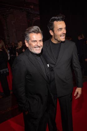 BVMI Artist Celebration Night Giovanni Zarrella und Thomas Anders Der Bundesverband Musikindustrie zur Artist Celebration Night ein einem Abend, an dem die Branche zusammenkommt und die Vielfalt und Kraft der Musik gefeiert wird. Rund 300 Gäste zum Dinner sowie weitere 300 Gäste zur Aftershow-Party werden in der Stadion Berlin erwartet. Copyright: xEventpressxFuhrx