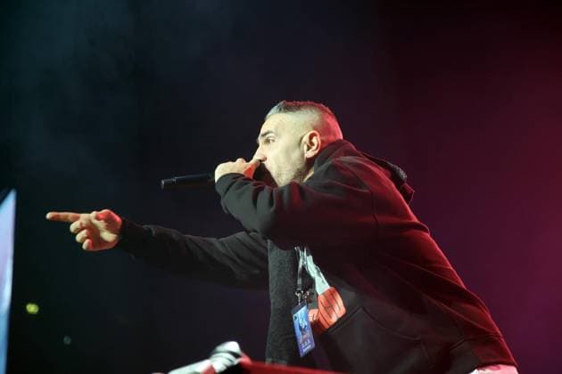 Alles wird gut - Tour 2026 von Bushido in Oberhausen ** NUR FÜR REDAKTIONELLE ZWECKE ** EDITORIAL USE ONLY **<p>Bushido auf seiner Alles wird gut Abschiedstour am Mittwoch, den 21. Januar 2026 in der Rudolf Weber Arena in Oberhausen. Deutschland NRW Oberhausen Copyright: KerstinxBögeholz