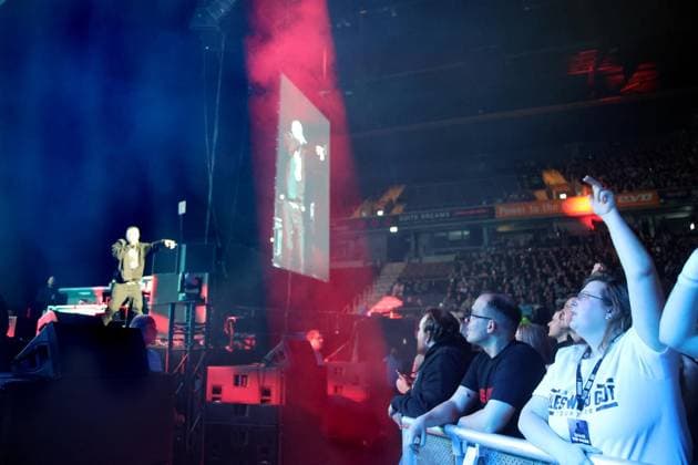 Alles wird gut - Tour 2026 von Bushido in Oberhausen ** NUR FÜR REDAKTIONELLE ZWECKE ** EDITORIAL USE ONLY **<p>Bushido auf seiner Alles wird gut Abschiedstour am Mittwoch, den 21. Januar 2026 in der Rudolf Weber Arena in Oberhausen. Deutschland NRW Oberhausen Copyright: KerstinxBögeholz