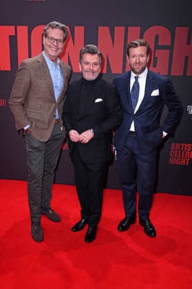Christian Geller, Thomas Anders, Jonas Haentjes (CEO Edel Music) bei der ARTIST CELEBRATION NIGHT des Bundesverband Musikindustrie (BVMI) in der STATION Berlin in Berlin am 21.01.2026