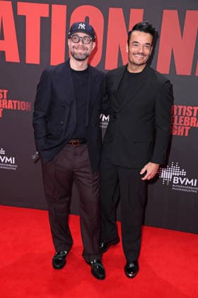 Mark Forster, Giovanni Zarrella bei der ARTIST CELEBRATION NIGHT des Bundesverband Musikindustrie (BVMI) in der STATION Berlin in Berlin am 21.01.2026