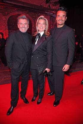 Thomas Anders mit Ehefrau Claudia Weidung-Anders, Giovanni Zarrella bei der ARTIST CELEBRATION NIGHT des Bundesverband Musikindustrie (BVMI) in der STATION Berlin in Berlin am 21.01.2026