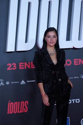 Desiree Popper attends the Idolos premiere at Kinepolis Cinema . January 21, 2026 in Madrid, Spain. (202601211133)