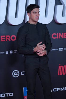 Oscar Casas attends the Idolos premiere at Kinepolis Cinema . January 21, 2026 in Madrid, Spain. (20260121756)