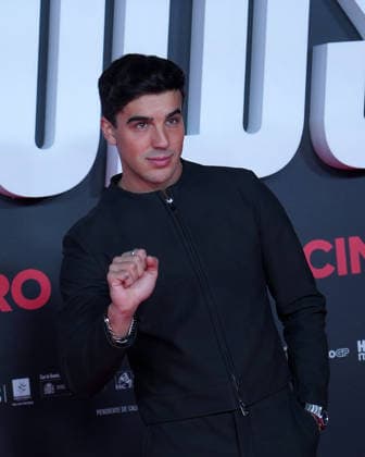 Oscar Casas attends the Idolos premiere at Kinepolis Cinema . January 21, 2026 in Madrid, Spain. (20260121777)