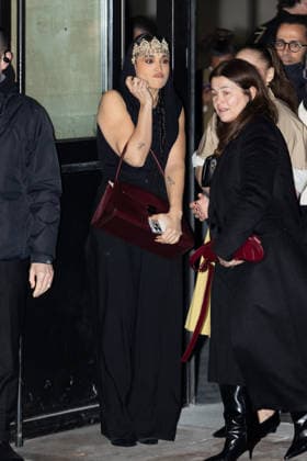 AMI Paris Menswear Arrivals Camélia Jordana arrived at the AMI Paris Menswear Fall Winter 2026-2027 show as part of Paris Fashion Week on January 21, 2026 in Paris, France. Photo by Nasser Berzane ABACAPRESS.COM Paris France  Copyright: xBerzanexNasser ABACAx