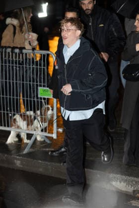 AMI Paris Menswear Arrivals Eddy de Pretto arrived at the AMI Paris Menswear Fall Winter 2026-2027 show as part of Paris Fashion Week on January 21, 2026 in Paris, France. Photo by Nasser Berzane ABACAPRESS.COM Paris France  Copyright: xBerzanexNasser ABACAx