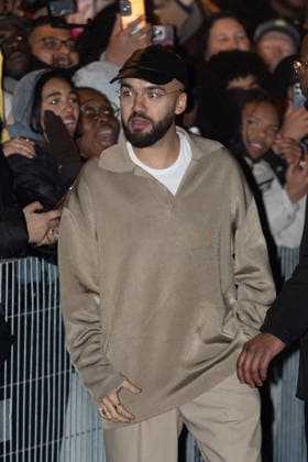 AMI Paris Menswear Arrivals Oli arrived at the AMI Paris Menswear Fall Winter 2026-2027 show as part of Paris Fashion Week on January 21, 2026 in Paris, France. Photo by Nasser Berzane ABACAPRESS.COM Paris France  Copyright: xBerzanexNasser ABACAx