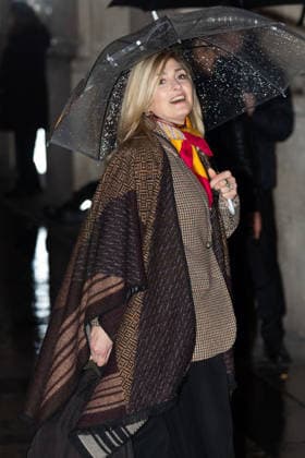 AMI Paris Menswear Arrivals Julie Gayet arrived at the AMI Paris Menswear Fall Winter 2026-2027 show as part of Paris Fashion Week on January 21, 2026 in Paris, France. Photo by Nasser Berzane ABACAPRESS.COM Paris France  Copyright: xBerzanexNasser ABACAx