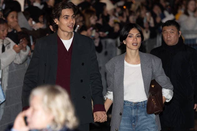 AMI Paris Menswear Arrivals Tony Ozkan, Yesly Dimate arrived at the AMI Paris Menswear Fall Winter 2026-2027 show as part of Paris Fashion Week on January 21, 2026 in Paris, France. Photo by Nasser Berzane ABACAPRESS.COM Paris France  Copyright: xBerzanexNasser ABACAx