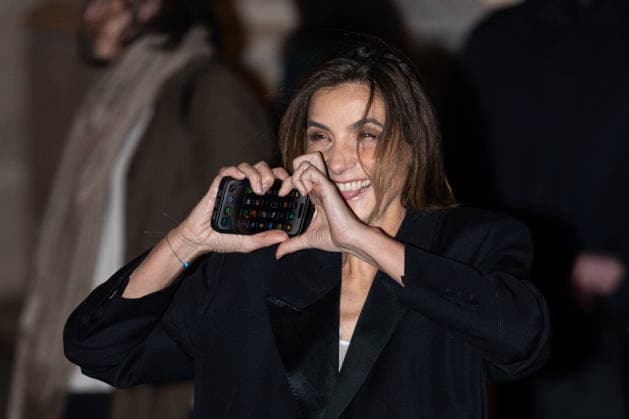 AMI Paris Menswear Arrivals Clotilde Courau arrived at the AMI Paris Menswear Fall Winter 2026-2027 show as part of Paris Fashion Week on January 21, 2026 in Paris, France. Photo by Nasser Berzane ABACAPRESS.COM Paris France  Copyright: xBerzanexNasser ABACAx