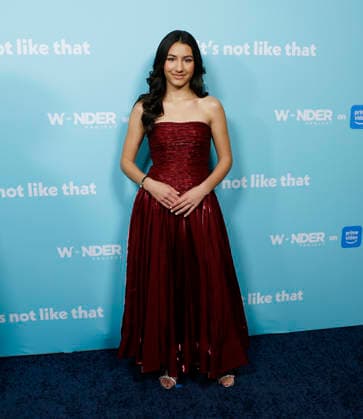 Liv Lindell arrives on the red carpet for the premiere of It s Not Like That, produced by Wonder Project for Prime Video at Metrograph on Wednesday, January 21, 2026 in New York City.  NYP20260121122 JOHNxANGELILLO