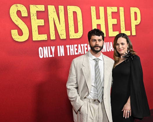 ˜Send Help™ World Premire Dylan O Brien and Rachel McAdams arriving at 20th Century Studios™ Send Help world premiere held at the TCL Chinese Theatre on January 21, 2026 in Hollywood CA. Hollywood TCL Chinese Theatre California USA Copyright: xStarbuck xAFF-USA.COMx