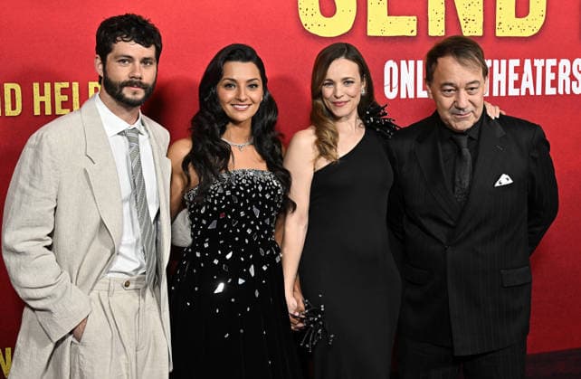 ˜Send Help™ World Premire Dylan O Brien, Zainab Azizi, Rachel McAdams and Sam Raimi arriving at 20th Century Studios™ Send Help world premiere held at the TCL Chinese Theatre on January 21, 2026 in Hollywood CA. Hollywood TCL Chinese Theatre California USA Copyright: xStarbuck xAFF-USA.COMx