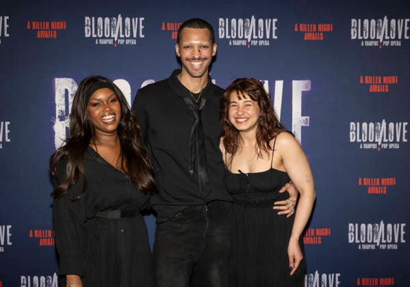 January 21, 2026, New York, Ny, United States: NYA, Malik Bilbrew and Erika Zade attend BloodLove A Vampire Pop Opera Off-Broadway First Look Performance and Press Day. Held at New 42 Studios in New York. Zuma Press January 21, 2026. New York United States - ZUMAp281 20260121_zea_p281_049 Copyright: xPhotoxImagexPressx