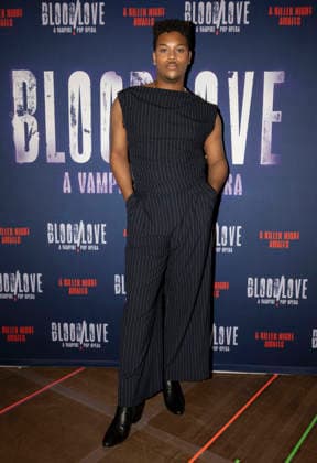 January 21, 2026, New York, Ny, United States: Zephaniah Divine Wages attends BloodLove A Vampire Pop Opera Off-Broadway First Look Performance and Press Day. Held at New 42 Studios in New York. Zuma Press January 21, 2026. New York United States - ZUMAp281 20260121_zea_p281_073 Copyright: xPhotoxImagexPressx