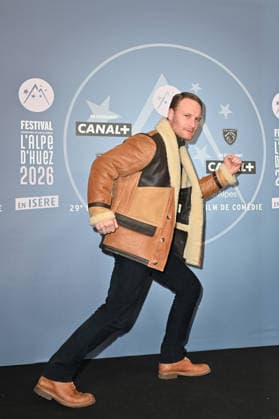 Alpe d Huez 29th Comedy Film Festival Yan Tual posing for a photocall during the 29th Comedy Film Festival in L Alpe d’Huez, France, on January 21, 2026. Photo by Mireille Ampilhac ABACAPRESS.COM L Alpe Du Huez France  Copyright: xAmpilhacxMireille ABACAx